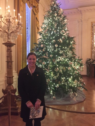 Me in the East Room on the WH Holiday Tour